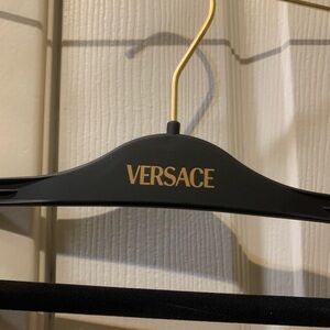 Versace Black and Gold Hanger
